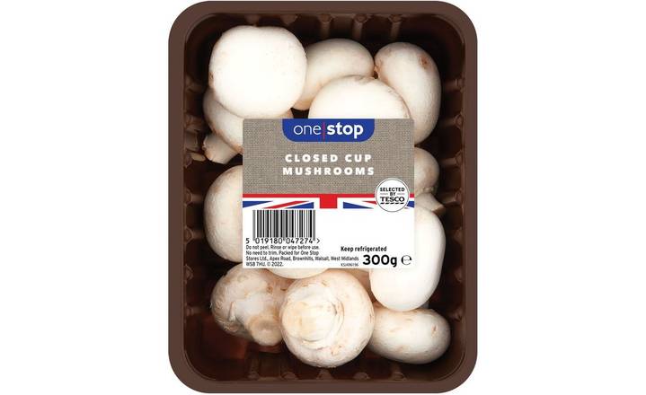 One Stop Closed Cup Mushrooms 300g (392658)