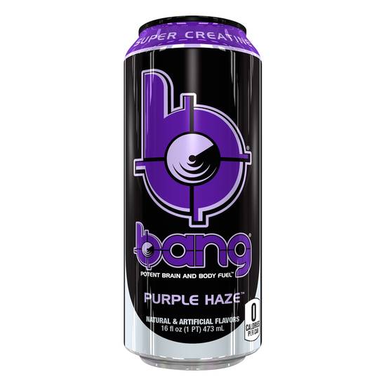 Bang Purple Haze Potent Brain and Body Fuel (16 fl oz)