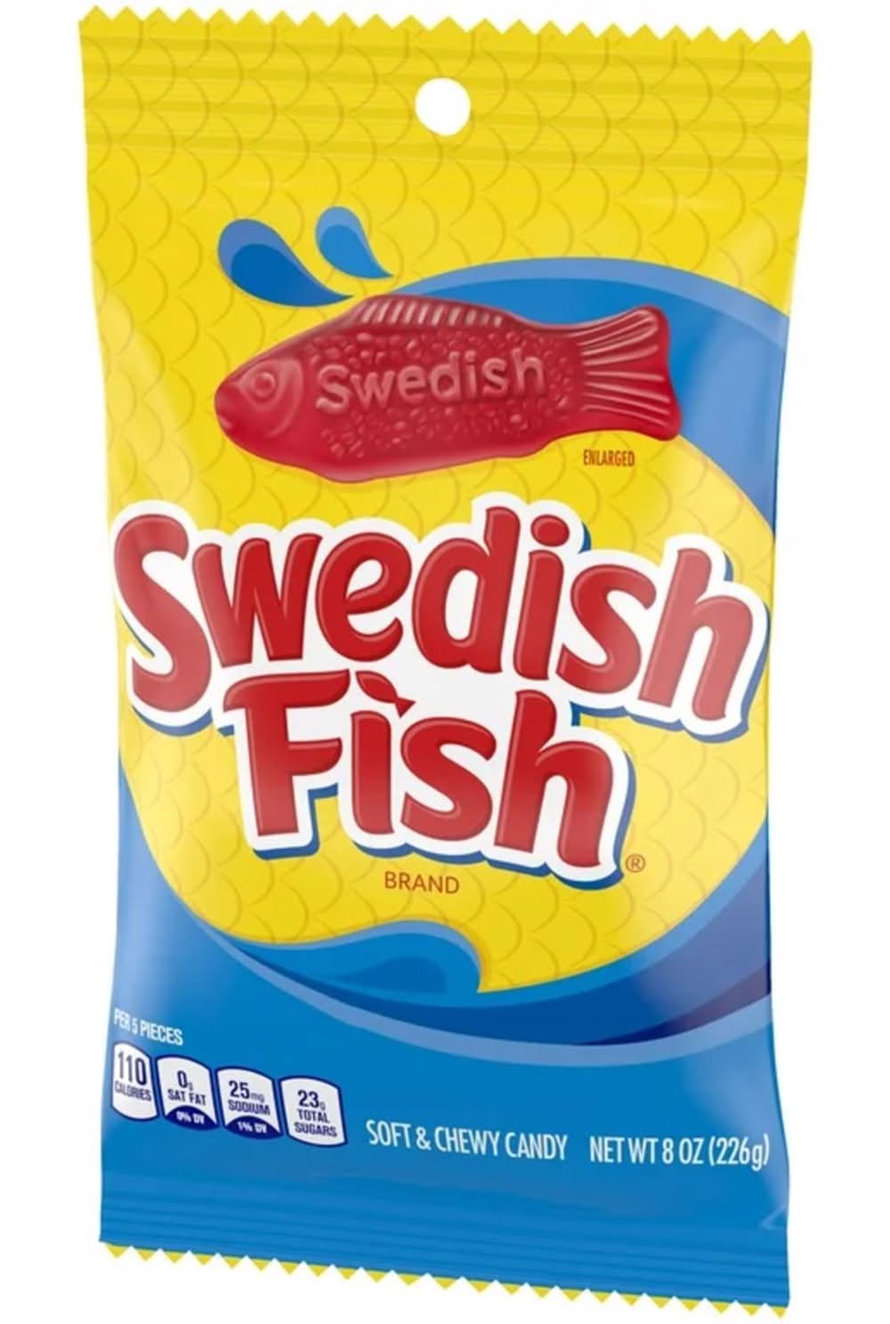 Swedish Fish Lingonberry Candy 8 Oz