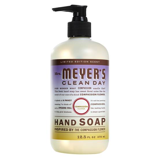 Mrs. Meyer's Clean Day Compassion Flower Hand Soap