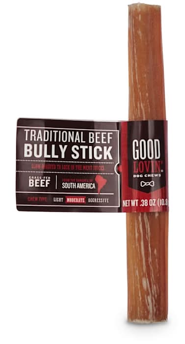 Good Lovin' Traditional Beef Bully Stick Dog Chew (0.38 oz)