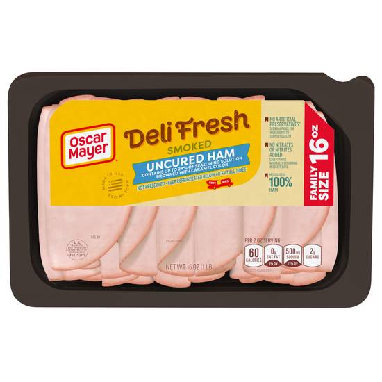 Oscar Mayer Deli Fresh Smoked Ham (16 oz)