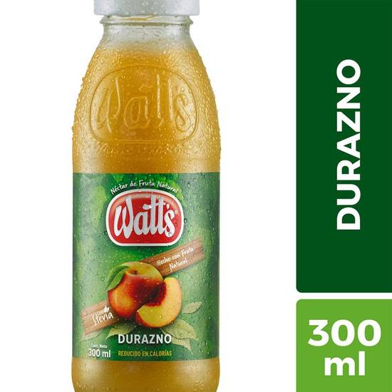 Watt's - Jugo néctar de durazno - Botella 330 ml
