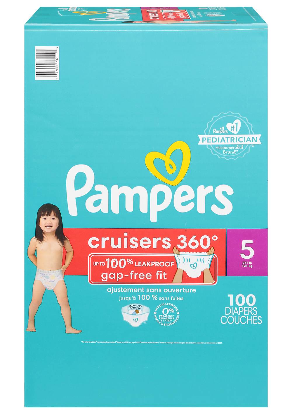 Pampers Diapers Pull on Cruisers, Size 5 (100 ct)