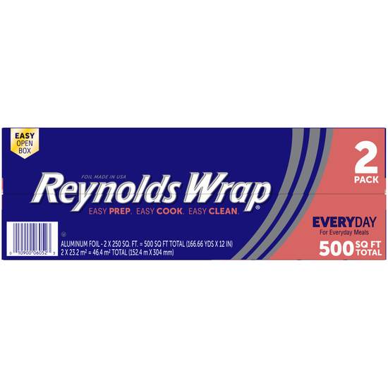 Reynolds Wrap Aluminum Foil (2 x 250 sq ft)