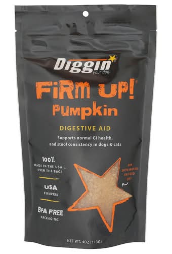 Diggin Your Dog Pumpkin Firm Up! Dog & Cat Digestive Aid