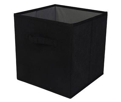 Fabric Bin, Black