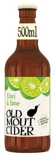Old Mout Cider Kiwi & Lime Bottle (500ml)