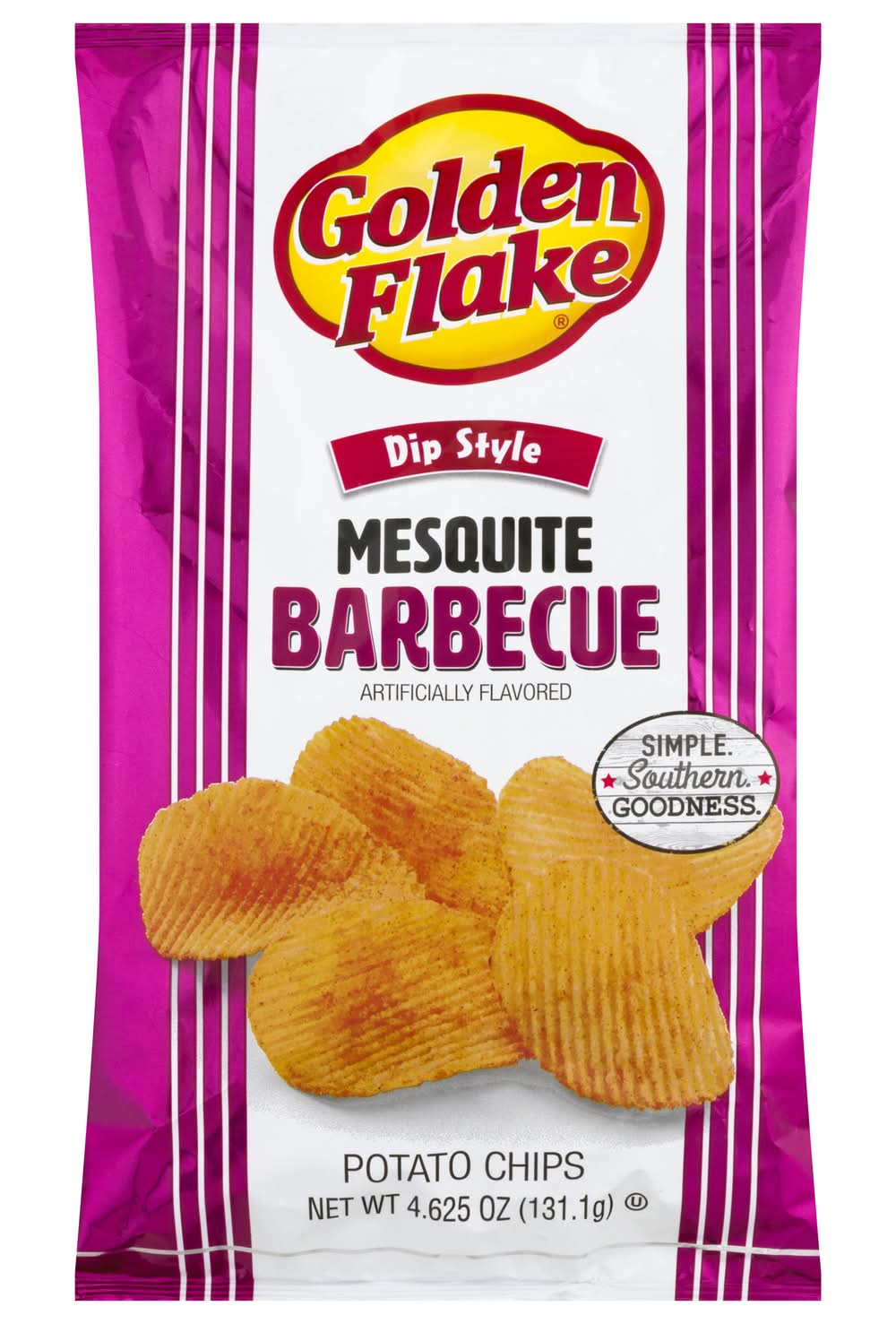 Golden Flake Dip Style Mesquite Barbecue Chips (4.6 oz)