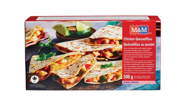 M&M Chicken Quesadillas