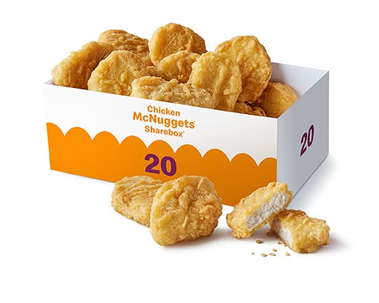 20 Chicken McNuggets® Sharebox®