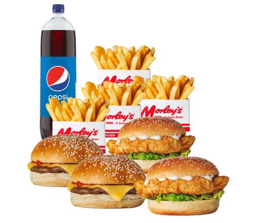 31) Family Burger Treat