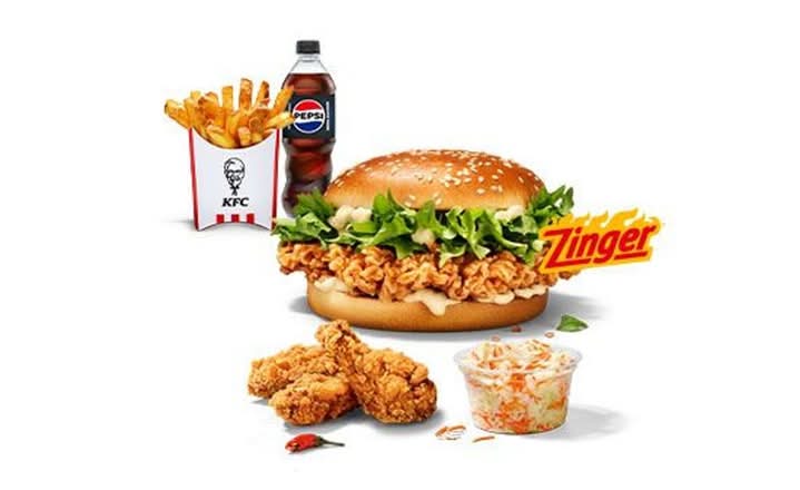 Classic Zinger Burger Box
