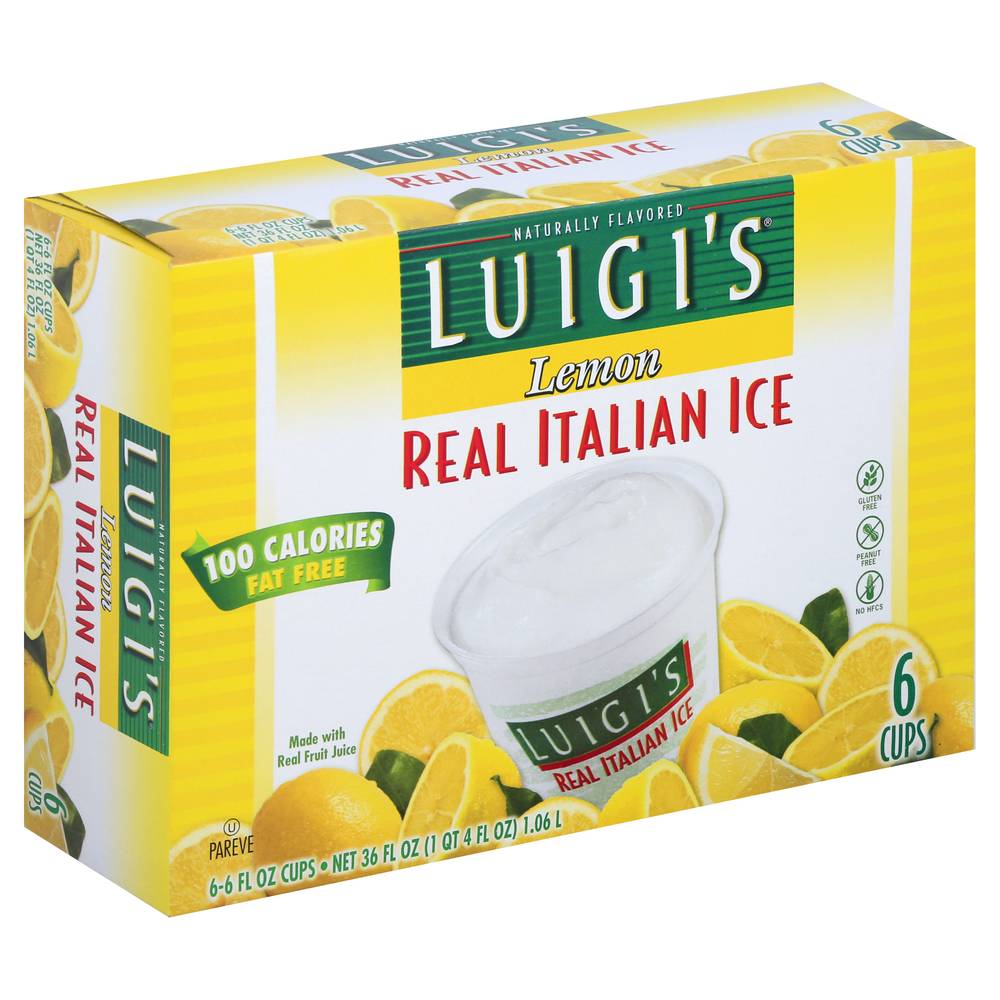 Luigi's Lemon Real Ltalian Ice (36 fl oz)