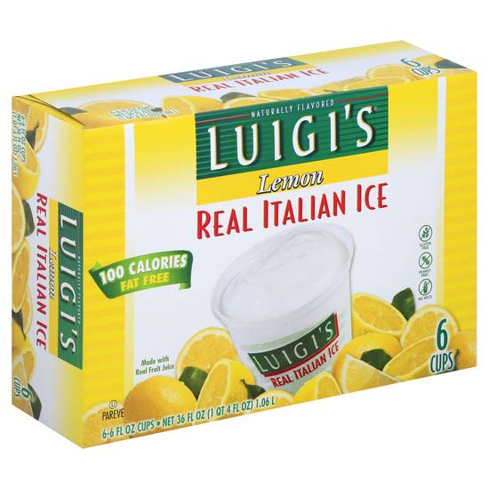 Luigi's Lemon Real Ltalian Ice