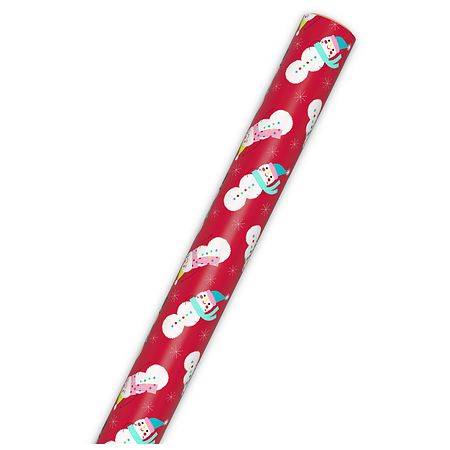 Hallmark Inspirations From Holiday Wrapping Paper Roll, Red