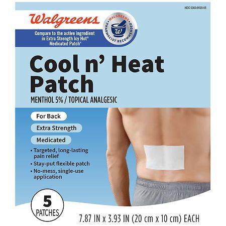 Walgreens Extra Strength Cool N' Heat Patches
