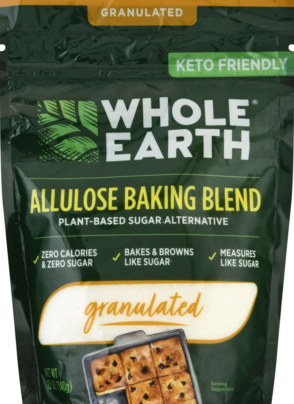 Whole Earth Keto Friendly Granulated Allulose Baking Blend (12 oz)