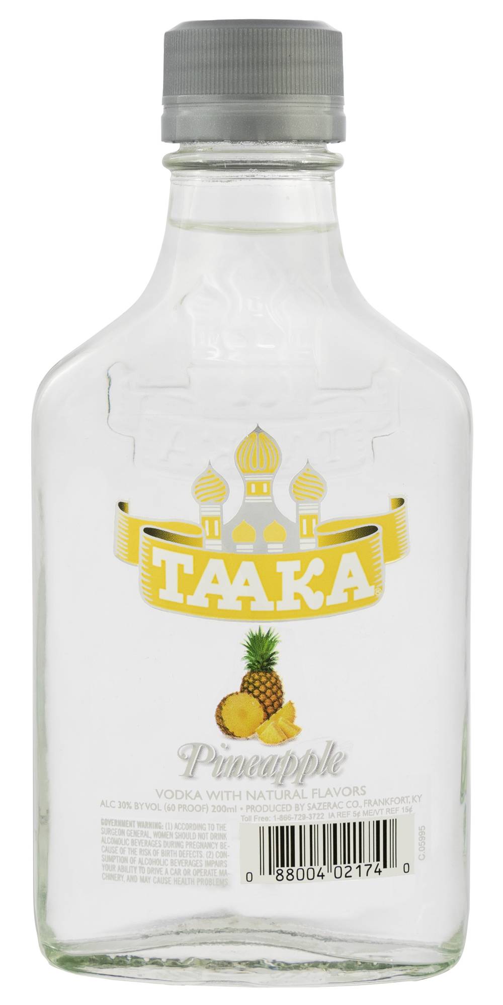 Taaka Pineapple Vodka (200 ml)