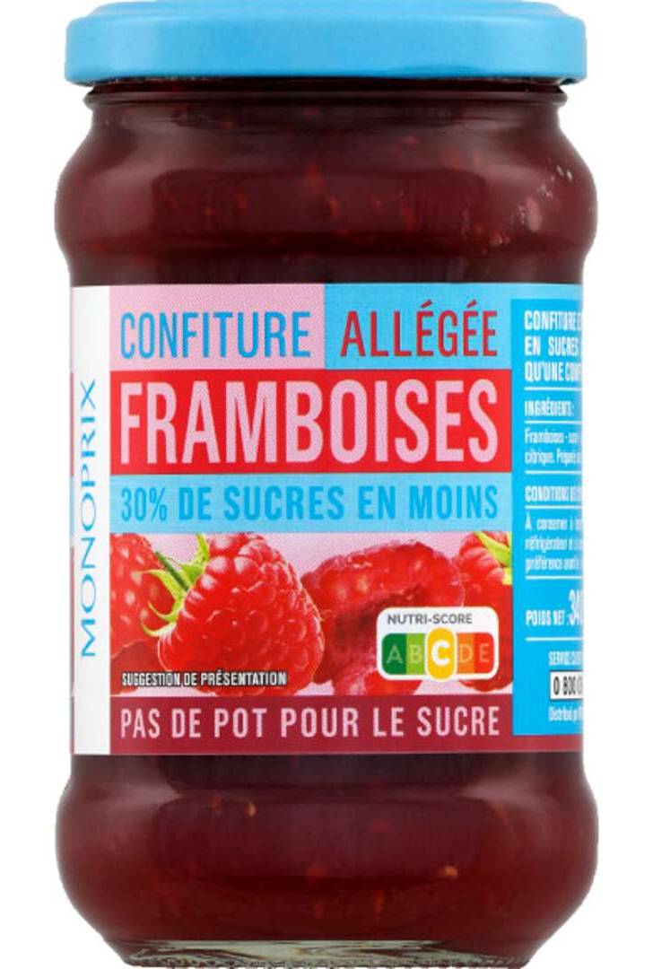 Monoprix - Confiture, framboise (340g)