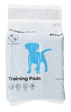 Rufus & Rosie 60x54 cm, Dogtraining Pads (30 pack)