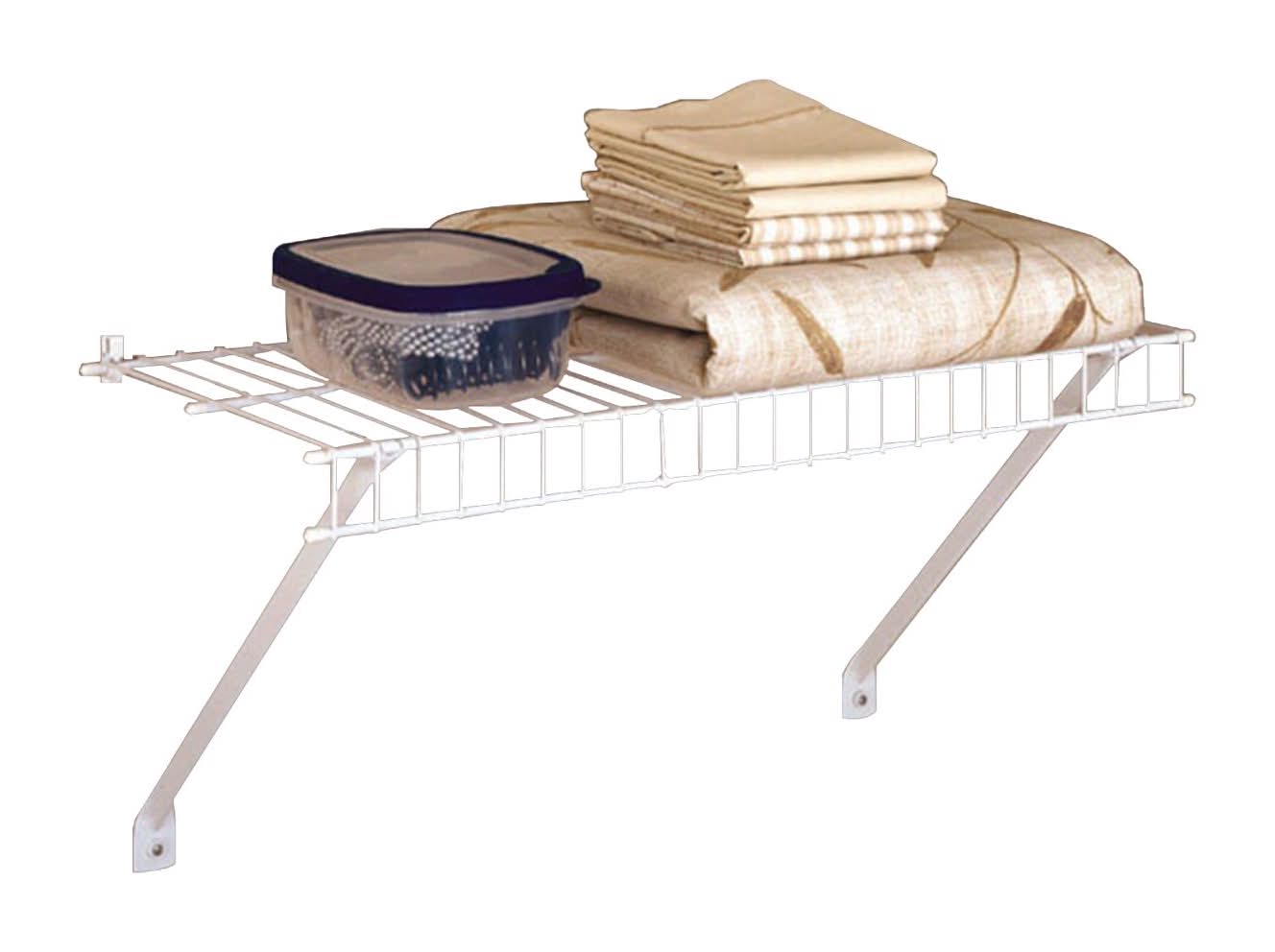 Rubbermaid 24 In. H X 12 In. W X 24 In. L Steel Linen Shelf Kit