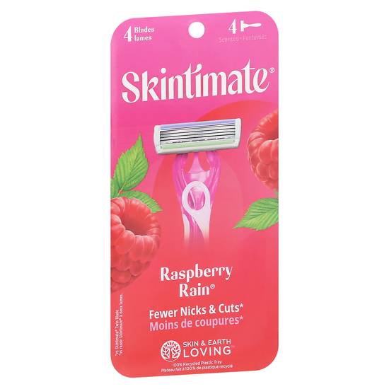 Skintimate Raspberry Rain Razors