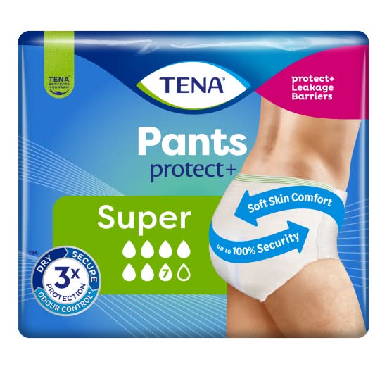 Tena Large, Incontinence Super Pants (12 pack)