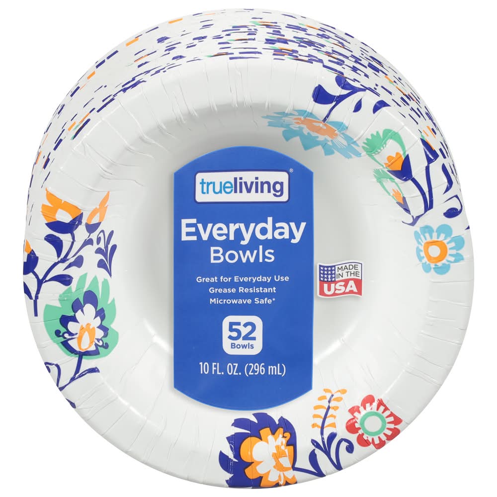 TrueLiving Everyday Bowl 10 fl oz (52 ct)