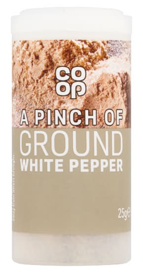 Co-op Ground White Pepper (25g)