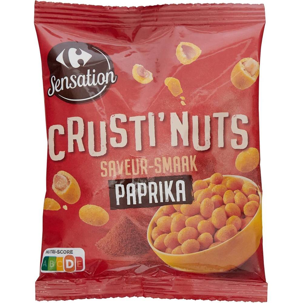Carrefour Sensation - Gâteaux apéritif crusti' nuts paprika