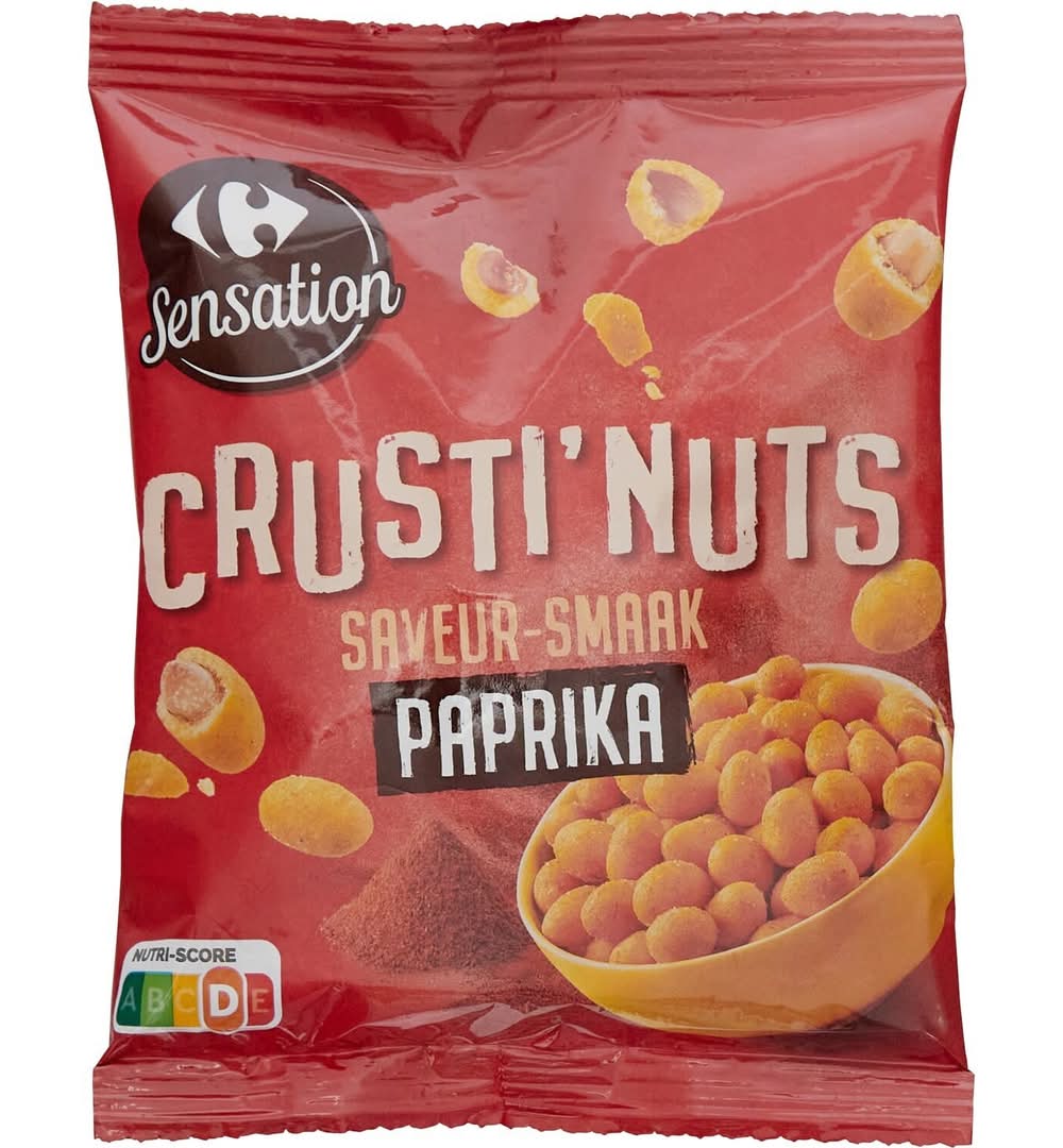 Carrefour Sensation - Gâteaux apéritif crusti' nuts paprika (150g)