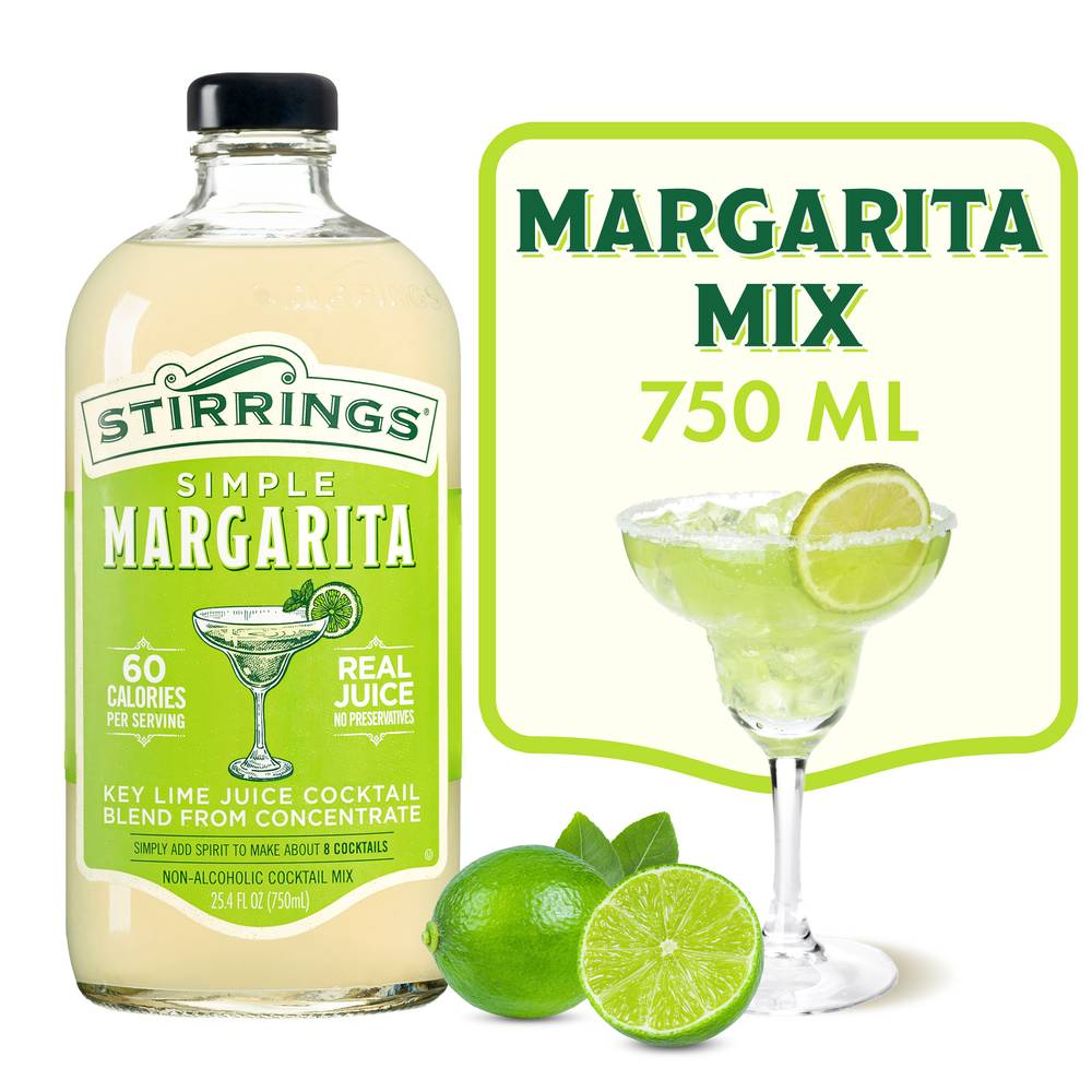 Stirrings Simple Margarita Cocktail Mix (750 ml)