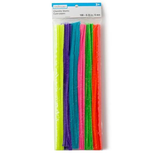 Neon Chenille Pipe Cleaners, 100Ct. By Creatology