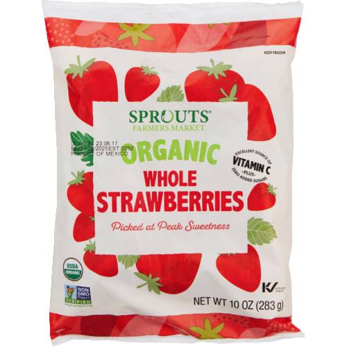 Sprouts Organic Strawberries