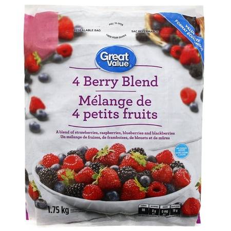 Great Value 4 Berry Blend (1.75 kg)