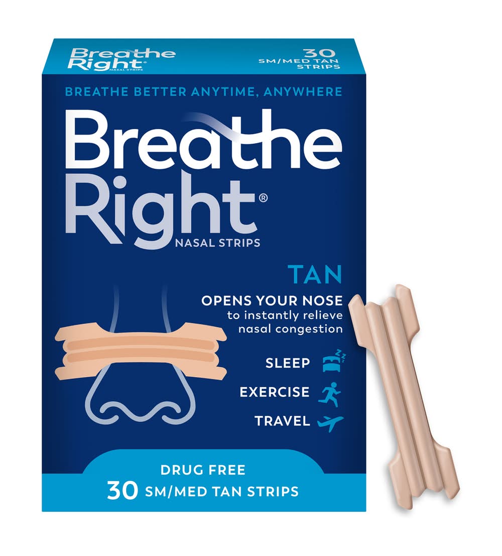Breathe Right Nasal Strips
