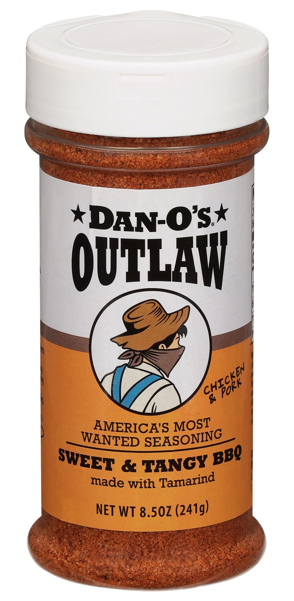 DAN-O's Sweet and Tangy Barbeque Rubs (8.5 oz)