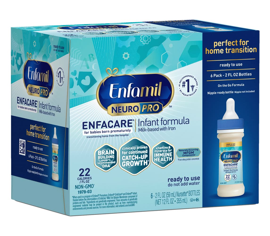 Enfamil Neuropro Enfacare Ready To Use Milk Based Infant Formula (12 fl oz)