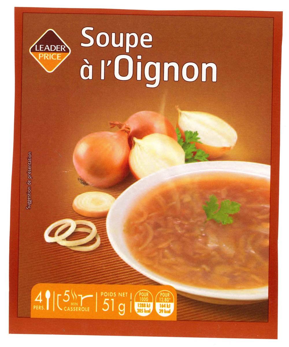 Leader Price - Soupe à l'oignon (51g)