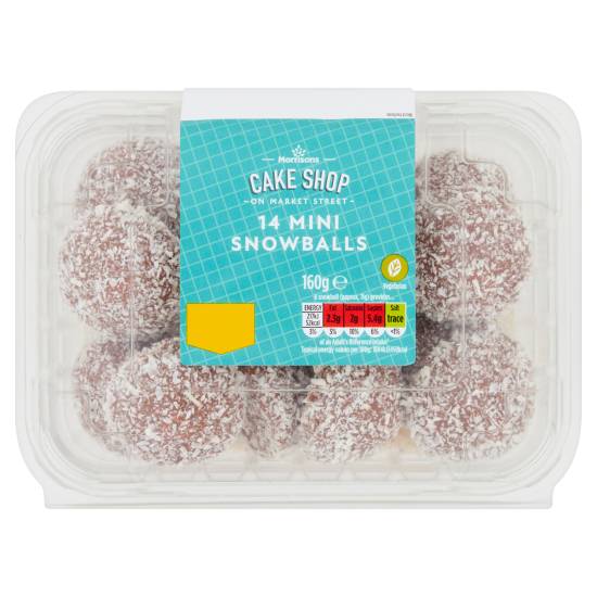 Morrisons Cake Shop Mini Snowballs (14 ct)