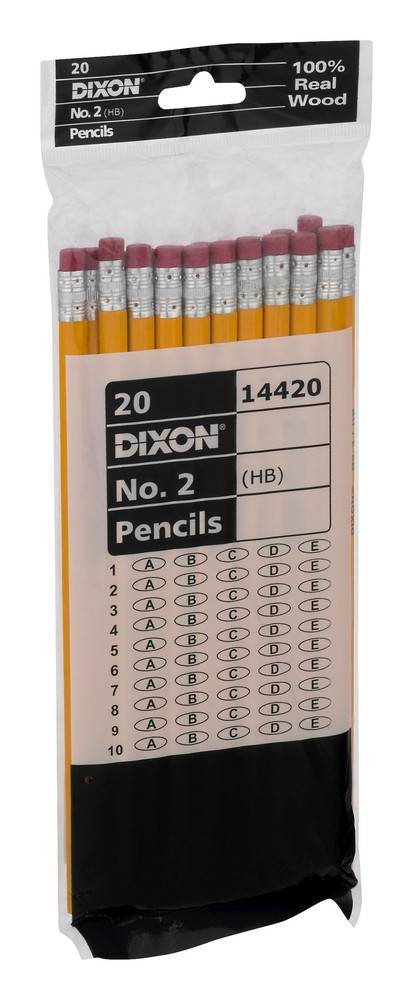 Dixon No.2 Wood Pencils (20 ct)