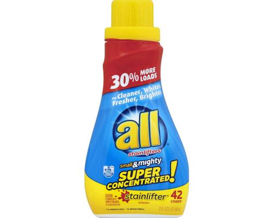 All · Super Concentrated HE Stainlifter Detergent (32 fl oz)