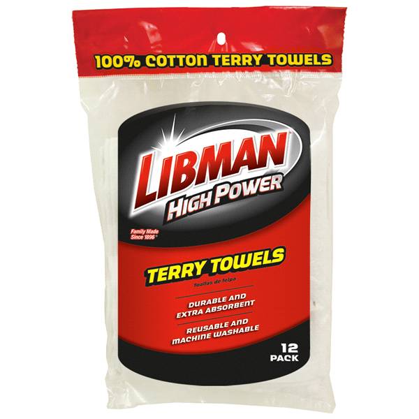 Libman Terry Towels