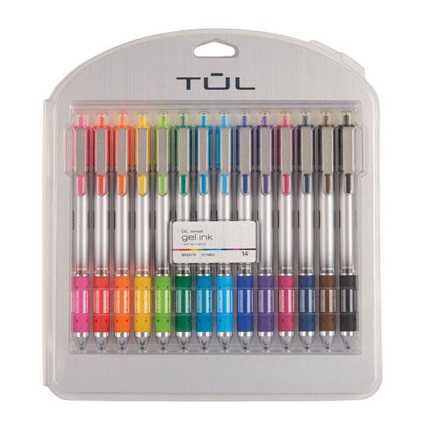 Tul Retractable Gel Pens (0.7 mm/assorted)