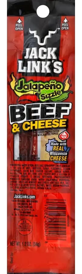 Jack Link's Jalapeno Beef and Cheese Jerky