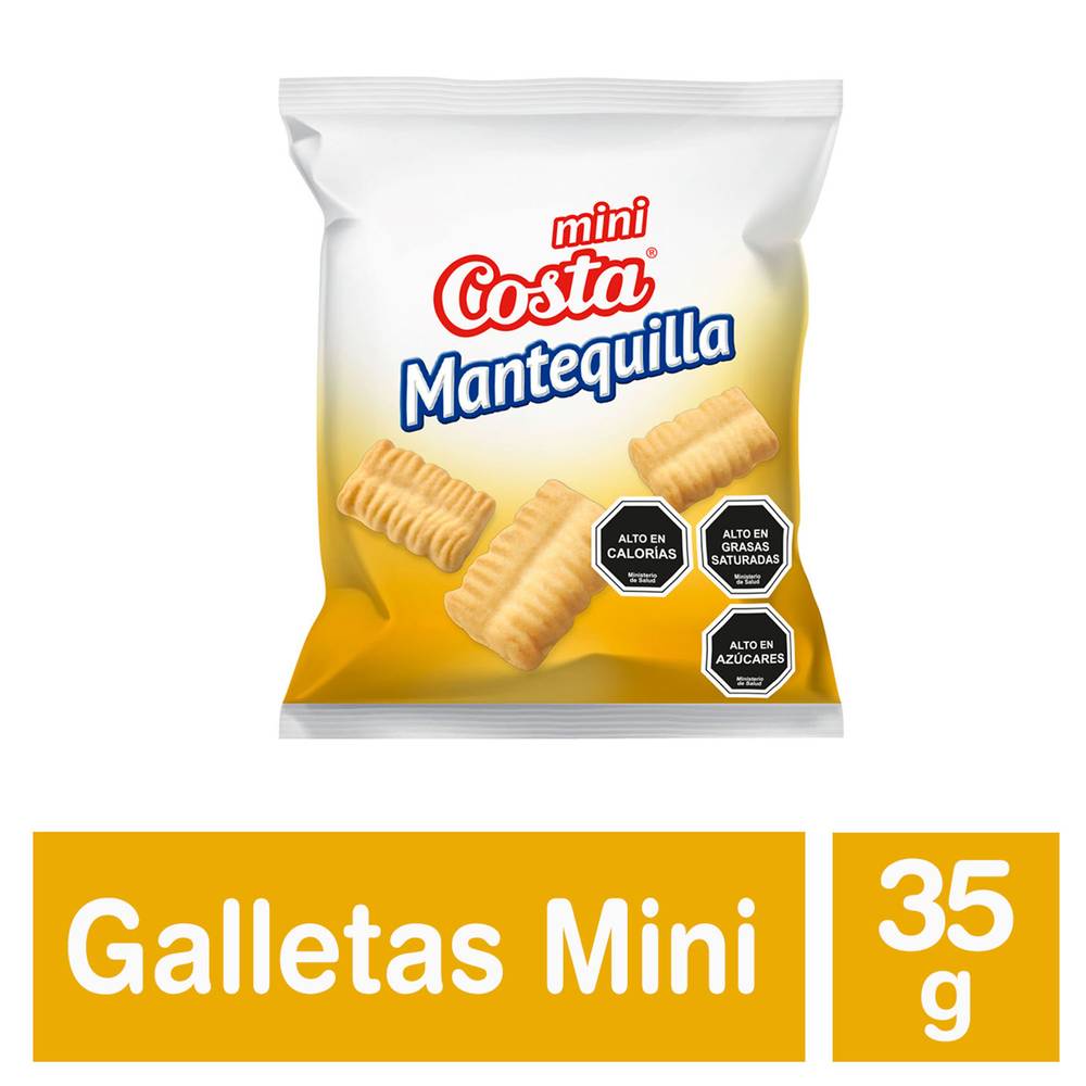 Costa mini galletas mantequilla (bolsa 35 g)