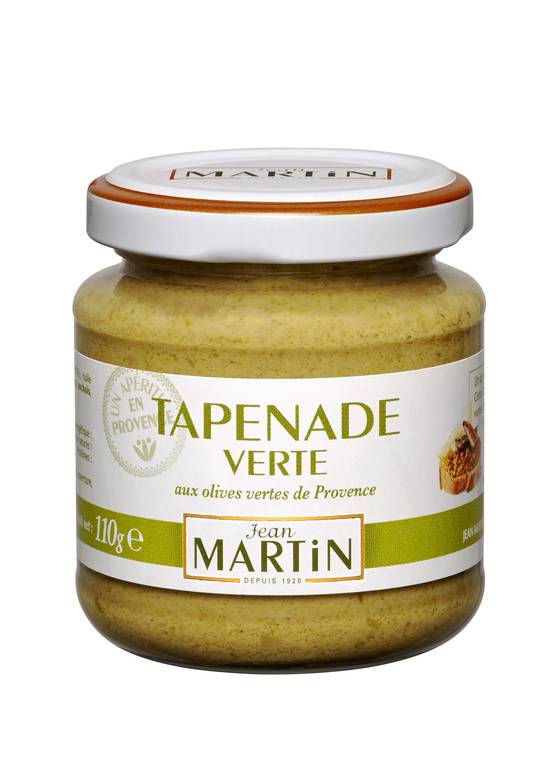 Jean Martin - Tapenade verte aux olives vertes de Provence