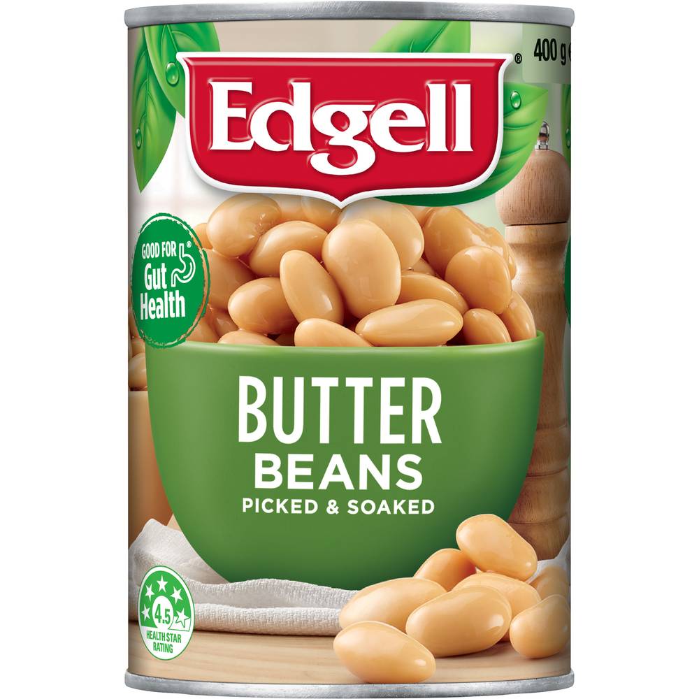Edgell Picked and Soaked Butter Beans (400g)