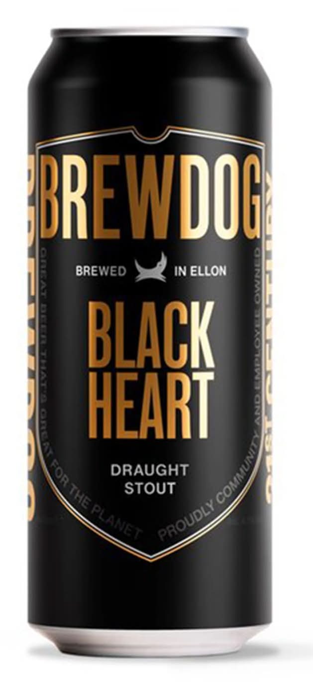 Bière Brune Black Heart 4,1% BrewDog - 44cL